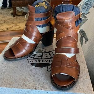 Stylish booties/sandals.  Brand new with box.